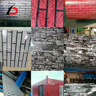 Coroa de acero prepintada de color azul, bañada en caliente, recubierta de zinc, de hierro galvanizado