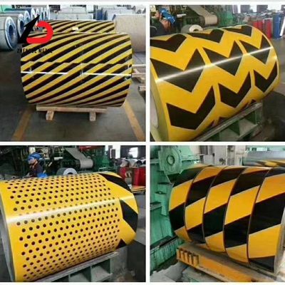 Revestimiento de zinc galvanizado bobina de acero rojo doble revestido de color pintado