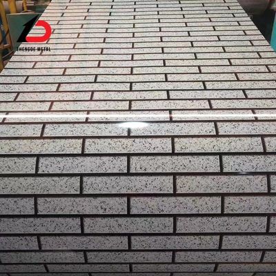 Revestimiento de zinc galvanizado bobina de acero rojo doble revestido de color pintado