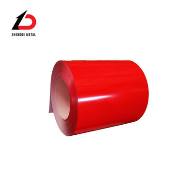 Código de color de pizarra Ral 9016 bobina de acero prepintada de 0,4 mm hoja de superficie recubierta de color material PPGI