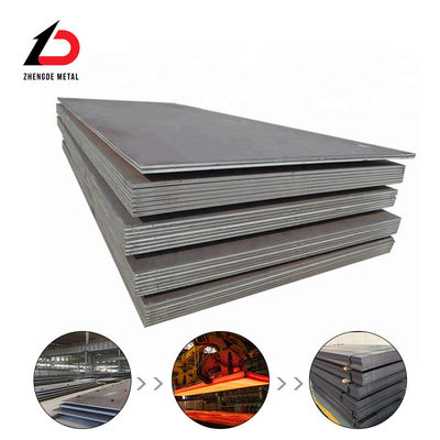 Plata de acero al carbono ISO Ss400 Ss355jr S275jr HRC Ms laminada en caliente suave