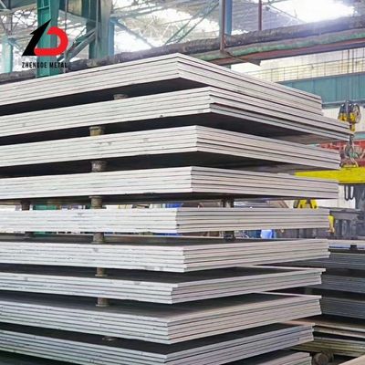 Q235B Ss400 S235jr ASTM A36 St37-2 Q345b S355jr Placa de acero laminada en caliente de malla de hierro plana de flexión de encofrado de chapa de metal para la construcción de hormigón