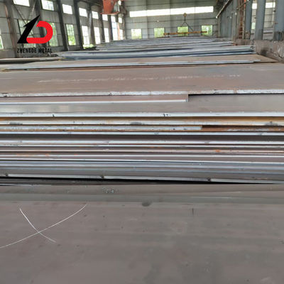 Q235B Ss400 S235jr ASTM A36 St37-2 Q345b S355jr Placa de acero laminada en caliente de malla de hierro plana de flexión de encofrado de chapa de metal para la construcción de hormigón