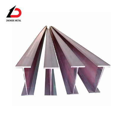 Estructura galvanizada por inmersión en caliente Acero de carbono viga I / H para el sistema de montaje solar estructural personalizado