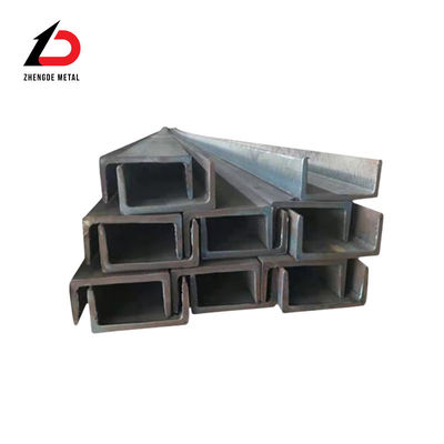 S330 Ss400 Acero estructural laminado en caliente H 100*55*5*8.5 120*60*5.5*9 Acero de canal Cu personalizable