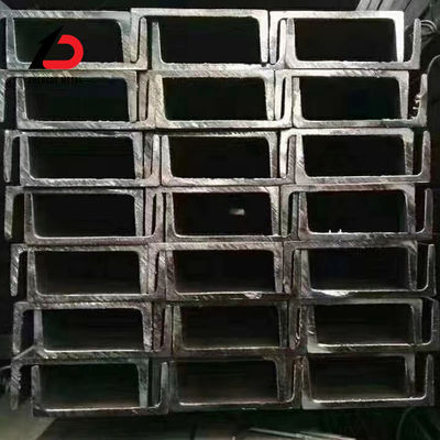 Acero al carbono laminado en frío U canal estructural U canal con galvanizado En S235jr