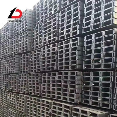 Acero al carbono laminado en frío U canal estructural U canal con galvanizado En S235jr