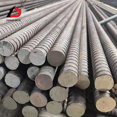 Maquinaria de construcción Barra de reforzamiento de hormigón 6m 12m HRB400 HRB500 Rebar laminado en caliente