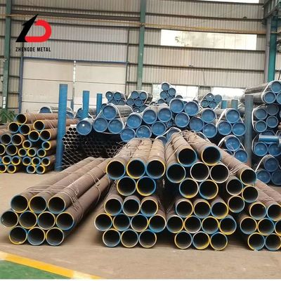S235jr S265jr S275jr S335jr S355jr S555 SA 214 Tubos redondos de acero sin costuras de acero al carbono Tubos y tubos negros para estructura Tubos de aceite Tubos de caldera
