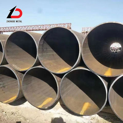 Perforación de pozos de petróleo Pipa de acero sin costura laminada en caliente Diámetro grande Tamaño personalizado 42CrMo