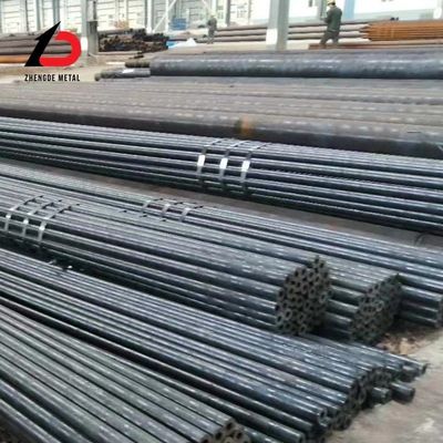 Tubo de acero al carbono sin costura laminado en caliente de baja aleación para materiales de construcción ASTM A36 En 10210 S235jr