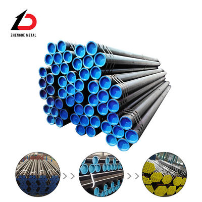 Pipeline de acero al carbono A106 Grb A53 Grb API 5L X42/X52/X65/X70/X80 A333 tubo sin costura de acero aleado Sch40 Sch80 tubo de gas fluido sin costura