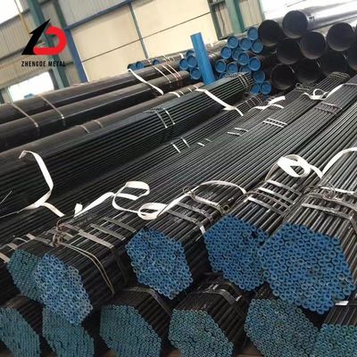 ASTM A53 A106 Lista grande 40 Gr B ERW Tubo de acero al carbono para tuberías de petróleo y gas