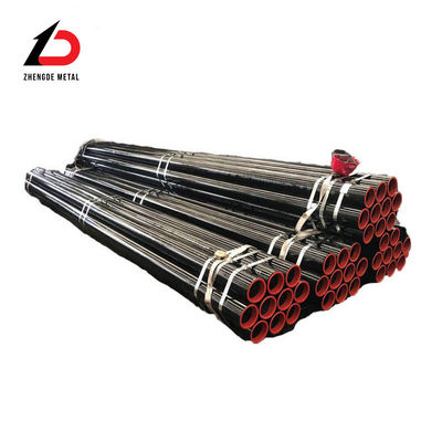 ASTM A53 A106 API 5CT J55 K55 N80 L80 T95 P110 Tubo de acero al carbono sin costura para gasoductos y oleoductos