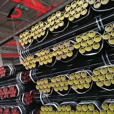 ASTM A53 A106 API 5CT J55 K55 N80 L80 T95 P110 Tubo de acero al carbono sin costura para gasoductos y oleoductos
