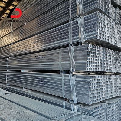 ASTM DN60 80 Sch.20 40 tubo galvanizado redondo cuadrado rectángulo cuadrado tubo galvanizado de pared delgada pared gruesa gran diámetro tubo de acero soldado galvanizado