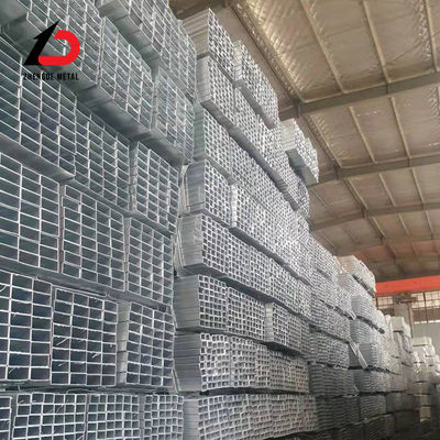 Tubos de acero galvanizado de alta calidad Ss330 Ss400 S235jr Q195 Q235 Q345 espesor 0.6-25mm Tamaño y superficie personalizados Cuadrado/rectangular con precio de los fabricantes