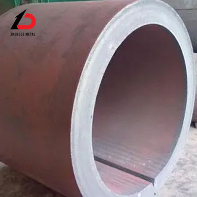 Tubo de acero soldado por carbono Q345 API L80 API N80 ERW Efw Saw Hot Rolled Tube enrollado de pared gruesa para la industria química Minería