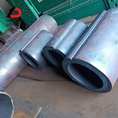 Tubo de acero soldado por carbono Q345 API L80 API N80 ERW Efw Saw Hot Rolled Tube enrollado de pared gruesa para la industria química Minería