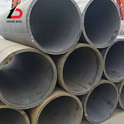 Tubo de acero soldado por carbono Q345 API L80 API N80 ERW Efw Saw Hot Rolled Tube enrollado de pared gruesa para la industria química Minería