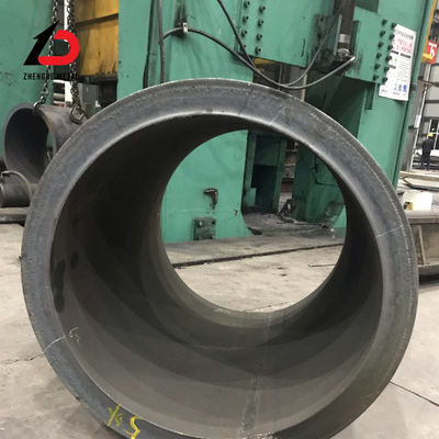 Tubo de acero soldado por carbono Q345 API L80 API N80 ERW Efw Saw Hot Rolled Tube enrollado de pared gruesa para la industria química Minería