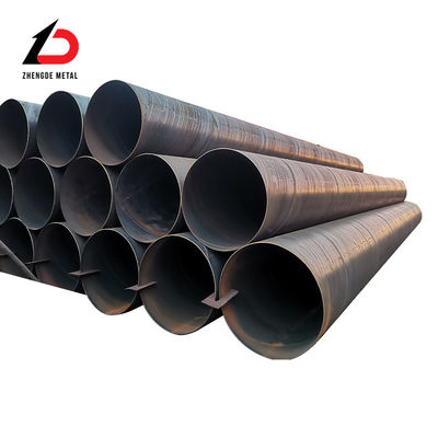 Pipeline de gas natural y petróleo API 5L L245, L360, A53, J55, N80, X42, X46, X52 Tubo de acero al carbono tubo soldado en espiral
