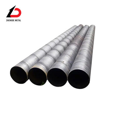 Pipeline de gas natural y petróleo API 5L L245, L360, A53, J55, N80, X42, X46, X52 Tubo de acero al carbono tubo soldado en espiral