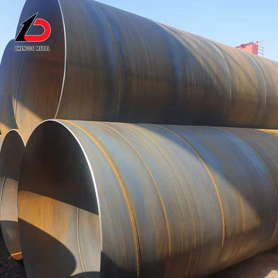Pipeline de gas natural y petróleo API 5L L245, L360, A53, J55, N80, X42, X46, X52 Tubo de acero al carbono tubo soldado en espiral