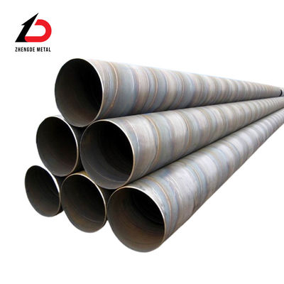 Pipeline de gas natural y petróleo API 5L L245, L360, A53, J55, N80, X42, X46, X52 Tubo de acero al carbono tubo soldado en espiral