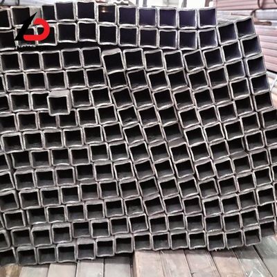 Ingeniería de estructuras de acero Usado 5.8m 9.8m 11.8m Dimensión personalizada fábrica buen precio 16mn tubos cuadrados sin costuras laminados en caliente