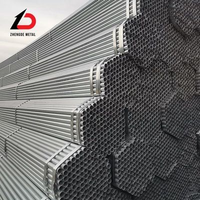 Tubo de acero galvanizado simple Gi Tubo de metal galvanizado con acoplamiento Z30-275G/M2