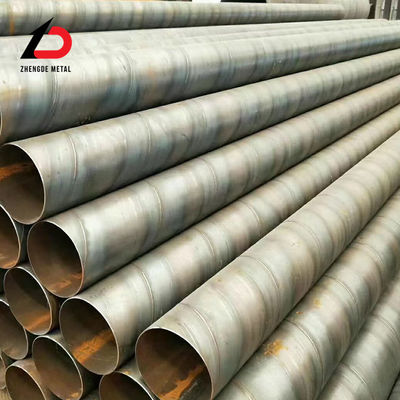 Materiales de construcción metálicos Tubos de acero soldados personalizados ERW Tubos de acero al carbono soldados para la construcción