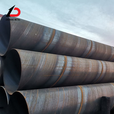 Materiales de construcción metálicos Tubos de acero soldados personalizados ERW Tubos de acero al carbono soldados para la construcción