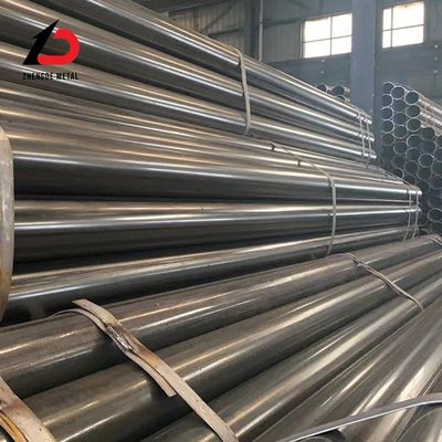 Precio adecuado A106 Q235 Ss400 S235jr Tubo laminado en caliente Ms de acero al carbono soldado para la construcción de oleoductos