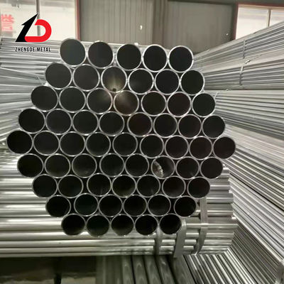 Largo personalizado 6m 12m SGCC sumergido en caliente S235 Ss400 2 pulgadas Sch40 Sch30 tubo redondo de acero galvanizado/tubo precio por kg