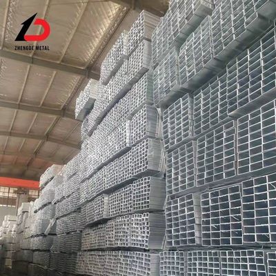 Tamaño personalizado de fábrica 20*20 25*25 30*30 100*100 200*200 20*40 30*40 tubo galvanizado en caliente tubo rectangular cuadrado