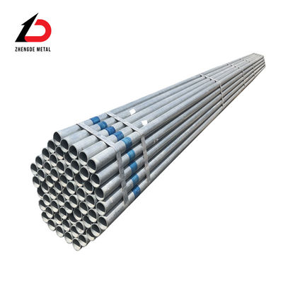 Diámetro personalizado 20mm 35mm 40mm 4 pulgadas Dx53D + Z Z100 Z275 tubo galvanizado redondo sumergido en caliente tubo redondo galvanizado