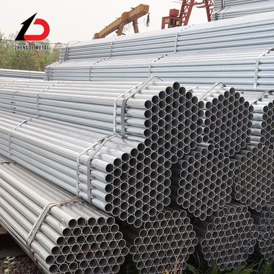 Diámetro personalizado 20mm 35mm 40mm 4 pulgadas Dx53D + Z Z100 Z275 tubo galvanizado redondo sumergido en caliente tubo redondo galvanizado