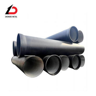 ISO2531 En598 DN80-DN2600 Uno de los principales fabricantes de K9, C40, C30, C25 tubo de hierro dúctil Precio barato para la venta