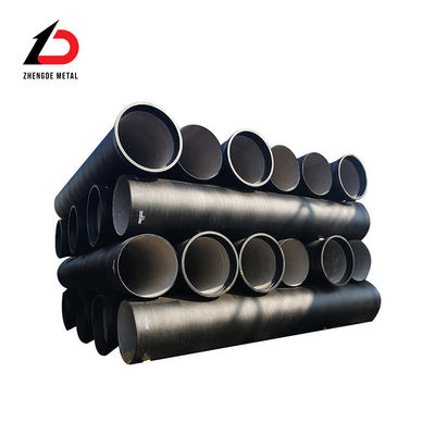 Pintura de 8 pulgadas de gran diámetro de la clase K7 K9 tubo de hierro fundido de 800 mm tubo de hierro de 300 mm de precio por tonelada para la venta