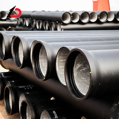 Pintura de 8 pulgadas de gran diámetro de la clase K7 K9 tubo de hierro fundido de 800 mm tubo de hierro de 300 mm de precio por tonelada para la venta