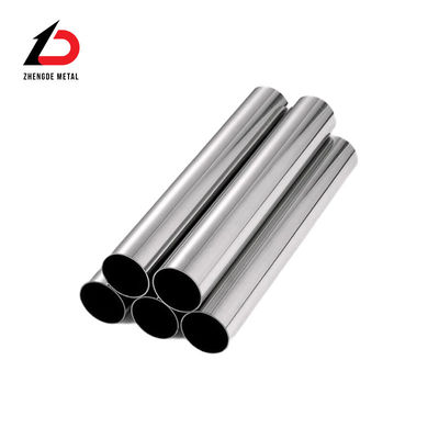 AISI 201 304 316 316L 430 Decoración Ba 2b Brillante polaco laminado en frío en caliente tubo sin costuras de acero inoxidable para materiales de construcción