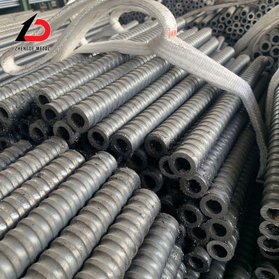 Alta resistencia a la tracción 20mnsi Industria minera Autoperforación Roca hueca de encofrado perno frío/caliente laminado barra de anclaje a frío para maquinaria Industria química