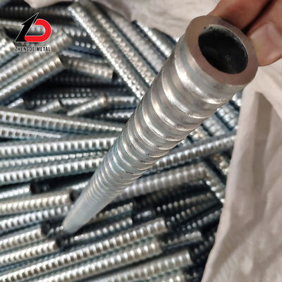 Para el túnel de pendiente de la costa de auto-perforación pernos 40cr R51/30 barra de anclaje barras de anclaje