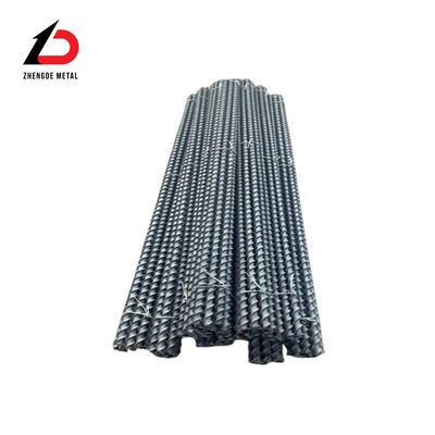 Tamaño personalizado 3/8 & prime; & prime; Full Threaded Steel Self Drilling Rock Bolt / Barra de anclaje hueca / Varillas de anclaje