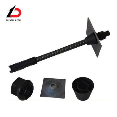 Tamaño personalizado 3/8 & prime; & prime; Full Threaded Steel Self Drilling Rock Bolt / Barra de anclaje hueca / Varillas de anclaje