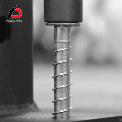 Tamaño personalizado 3/8 & prime; & prime; Full Threaded Steel Self Drilling Rock Bolt / Barra de anclaje hueca / Varillas de anclaje