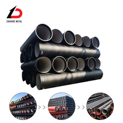 Transporte de agua del grifo DN80-2600mm Dimensiones personalizadas Precio de fábrica Ventas Tubo de hierro dúctil