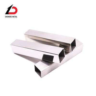 Tubo de acero inoxidable AISI Rectangular Cuadrado