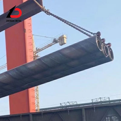 2.1 - 60 mm de espesor Tubo laminado en caliente Ms de acero al carbono soldado para la construcción de tuberías de petróleo